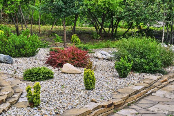 Rock Landscaping in Madison