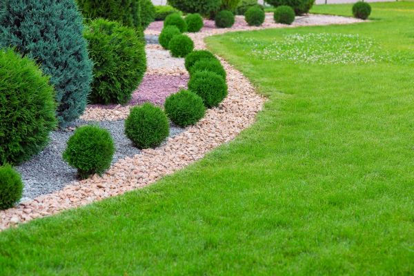 Edging Stones Installation in Madison