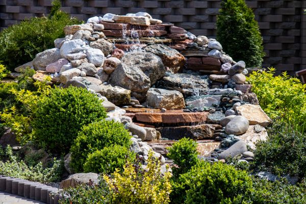 River Rock Landscaping in Madison