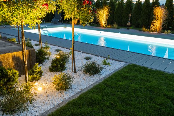 Pool Landscaping Service in Madison