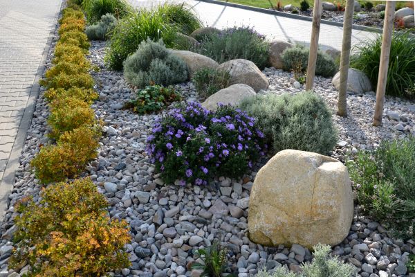 Decorative Rock Installation in Madison