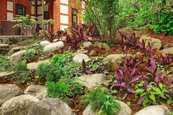 Rock Garden Landscaping in Madison